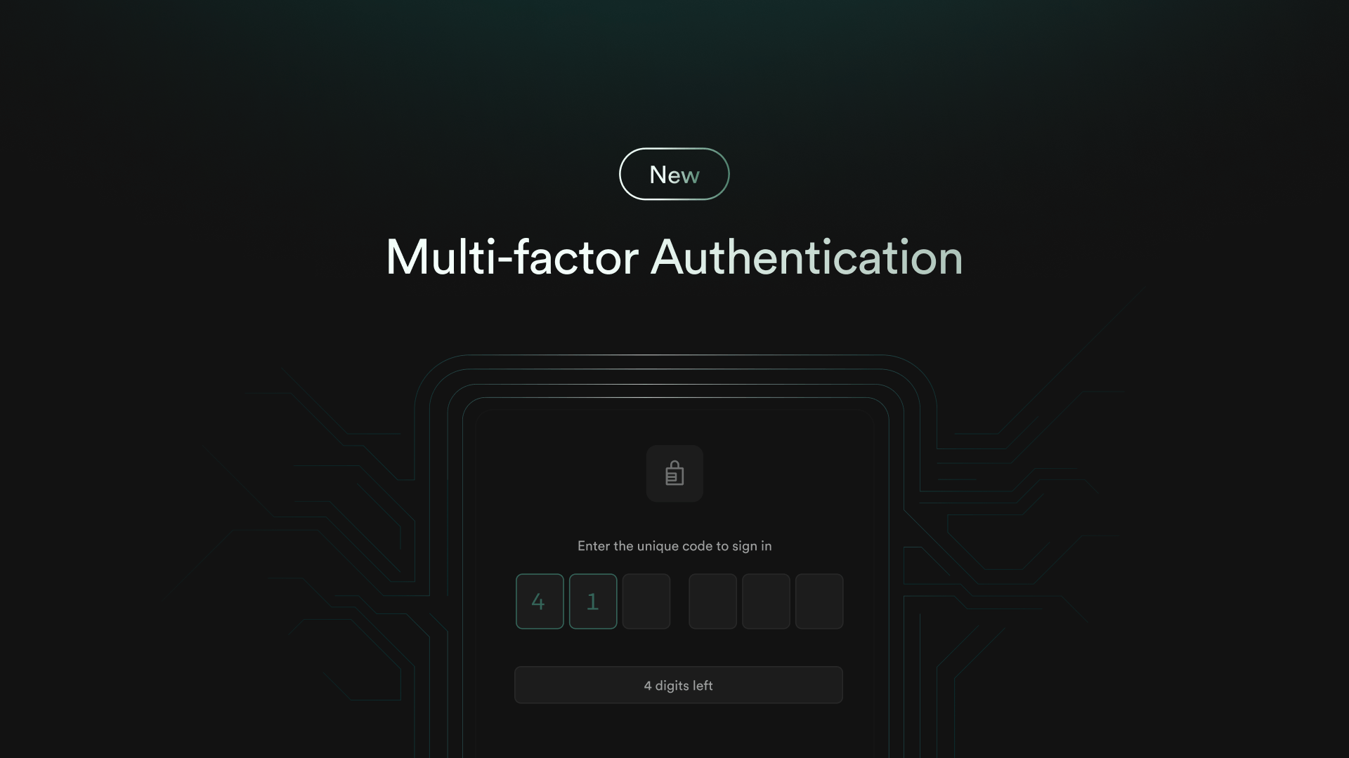 Multi-factor Authentication via Row Level Security Enforcement